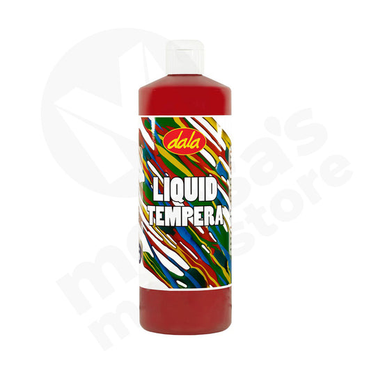 Paint 500Ml Red Liquid Tempera