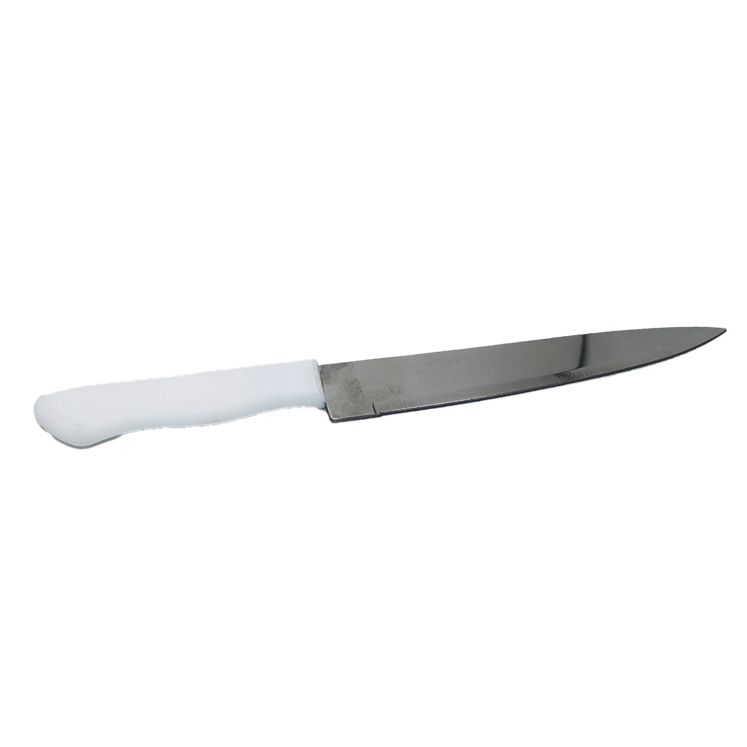 Knife Kitchen 7In White Handle Baishun