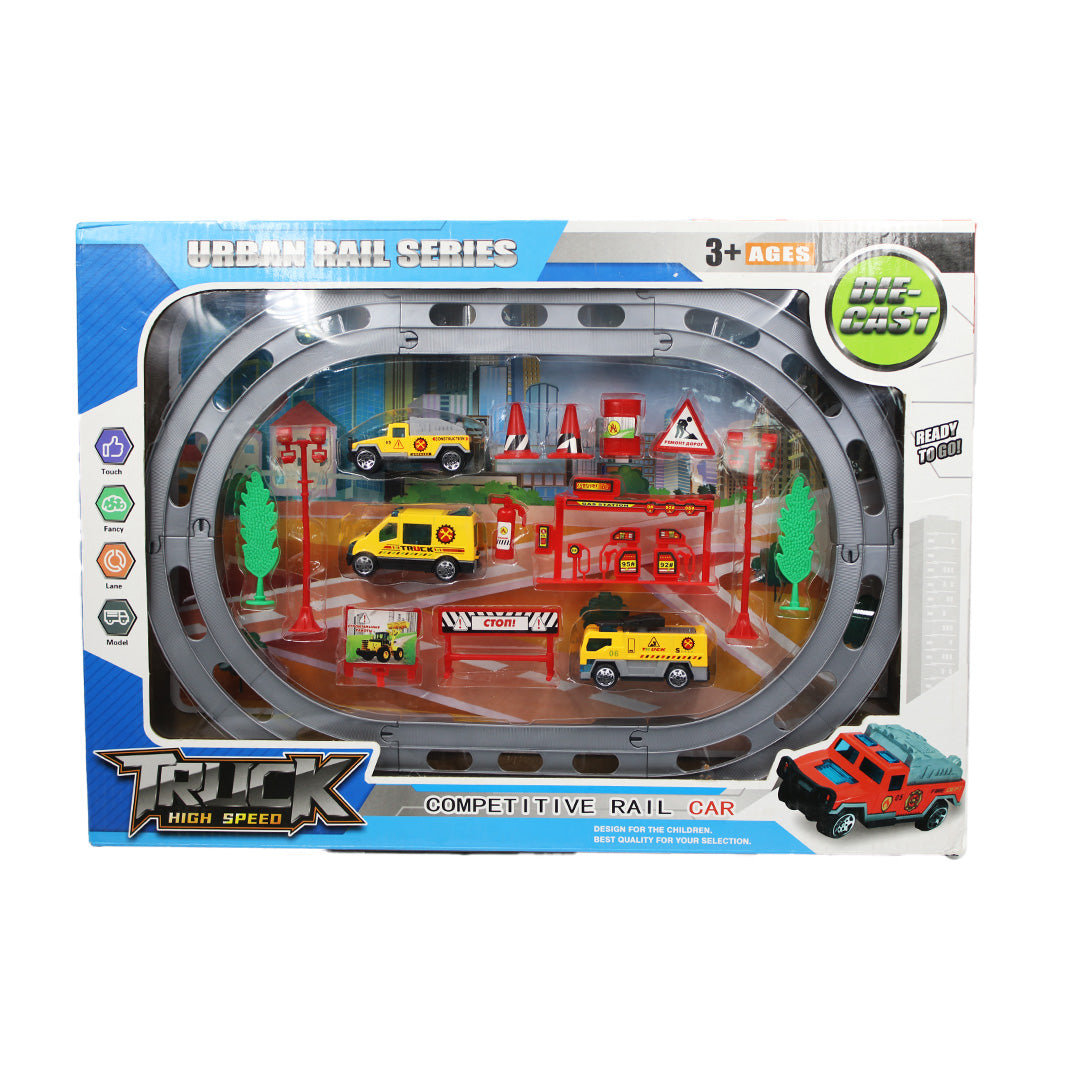 Toys Car Racing Track 14Pc 800-6