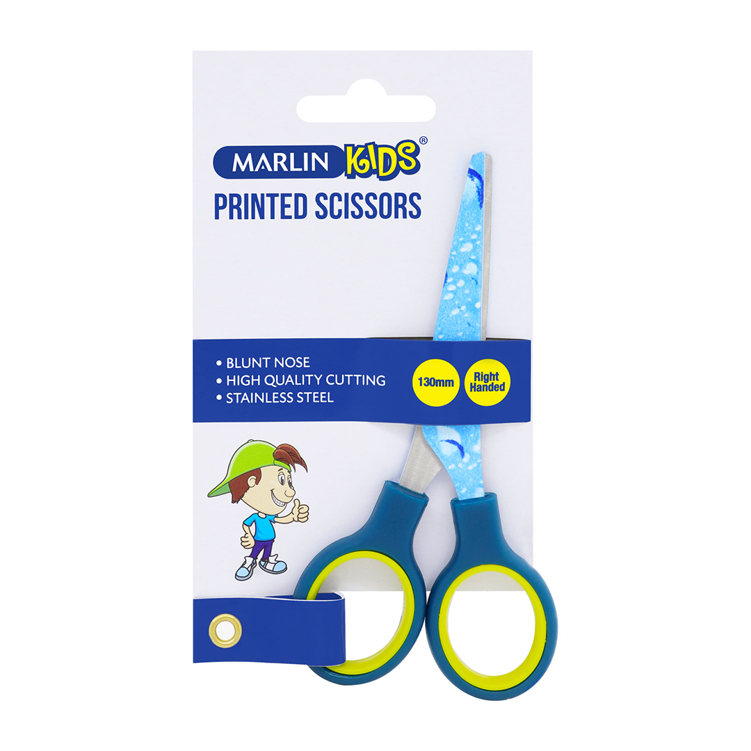 Marlin Scissors 130Mm Printed Design