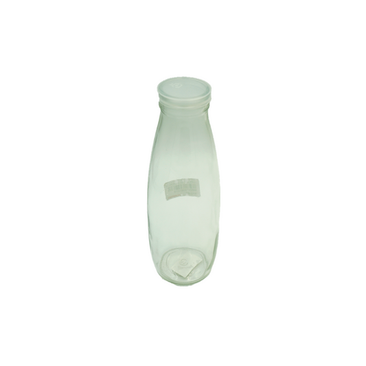 Juice Bottle 21Cm Plastic  Lid