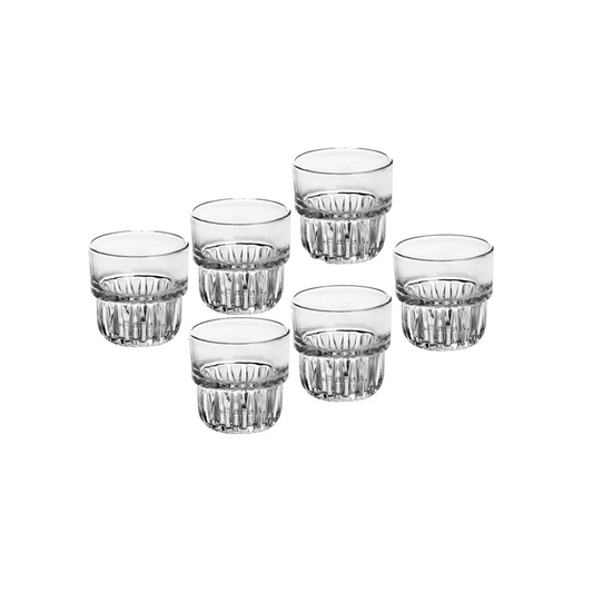 Tumbler 6Pc Whisky 8X8.5Cm G-Horse