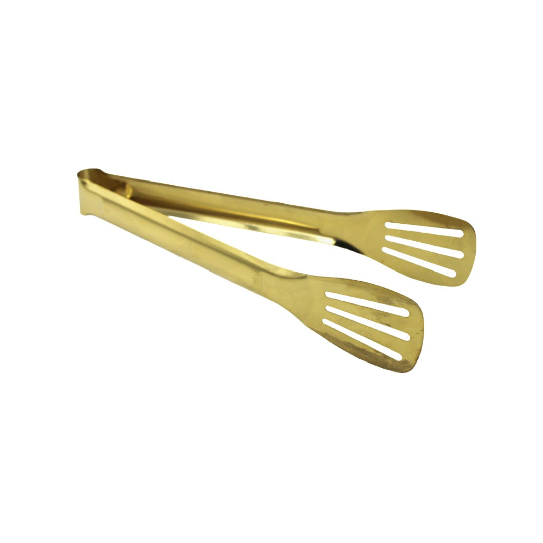 Tong 24Cm Stainless Steel 1Piece Gold Runtai