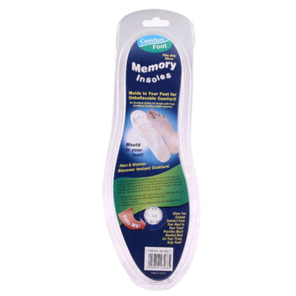 Insole 2Pc Full Memory Foam 30Cm