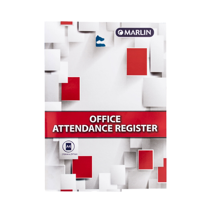 Marlin Office Attendance Register A4