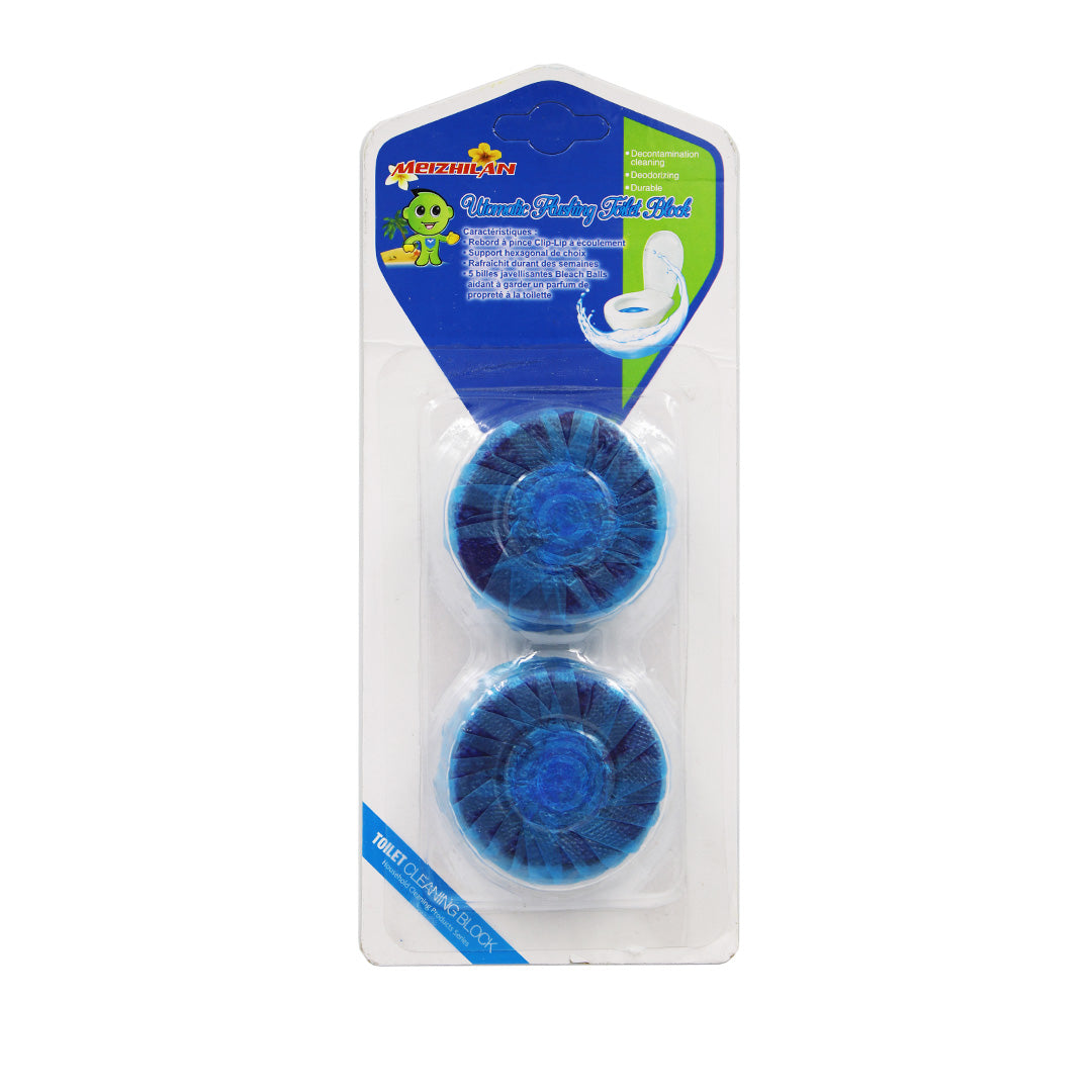 Toilet Cleaner 2Pc Blue Bubble