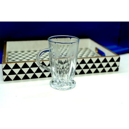 Mug 12.5X7.5Cm Clear Footed Lyon Loose