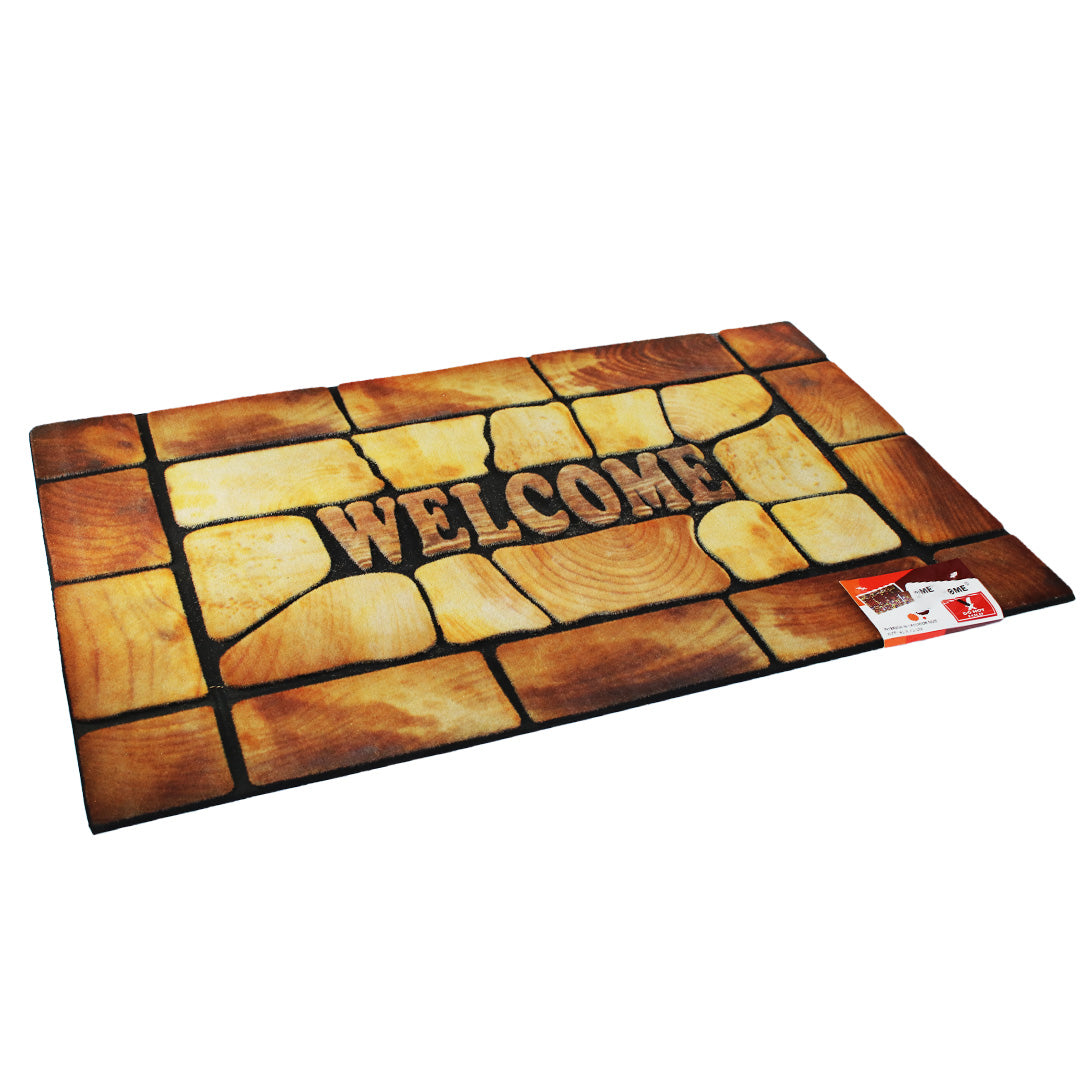 Mat Rubber 76X46Cm Home  T/Home