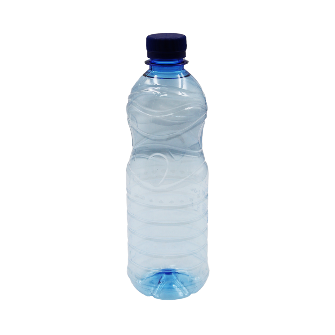 Water Bottle 500Ml Drop Round Blue