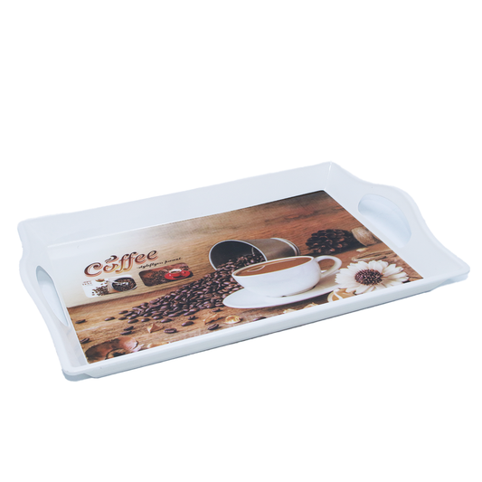 Mm Tray 31X22Cm 2Handle Assorted  Prints