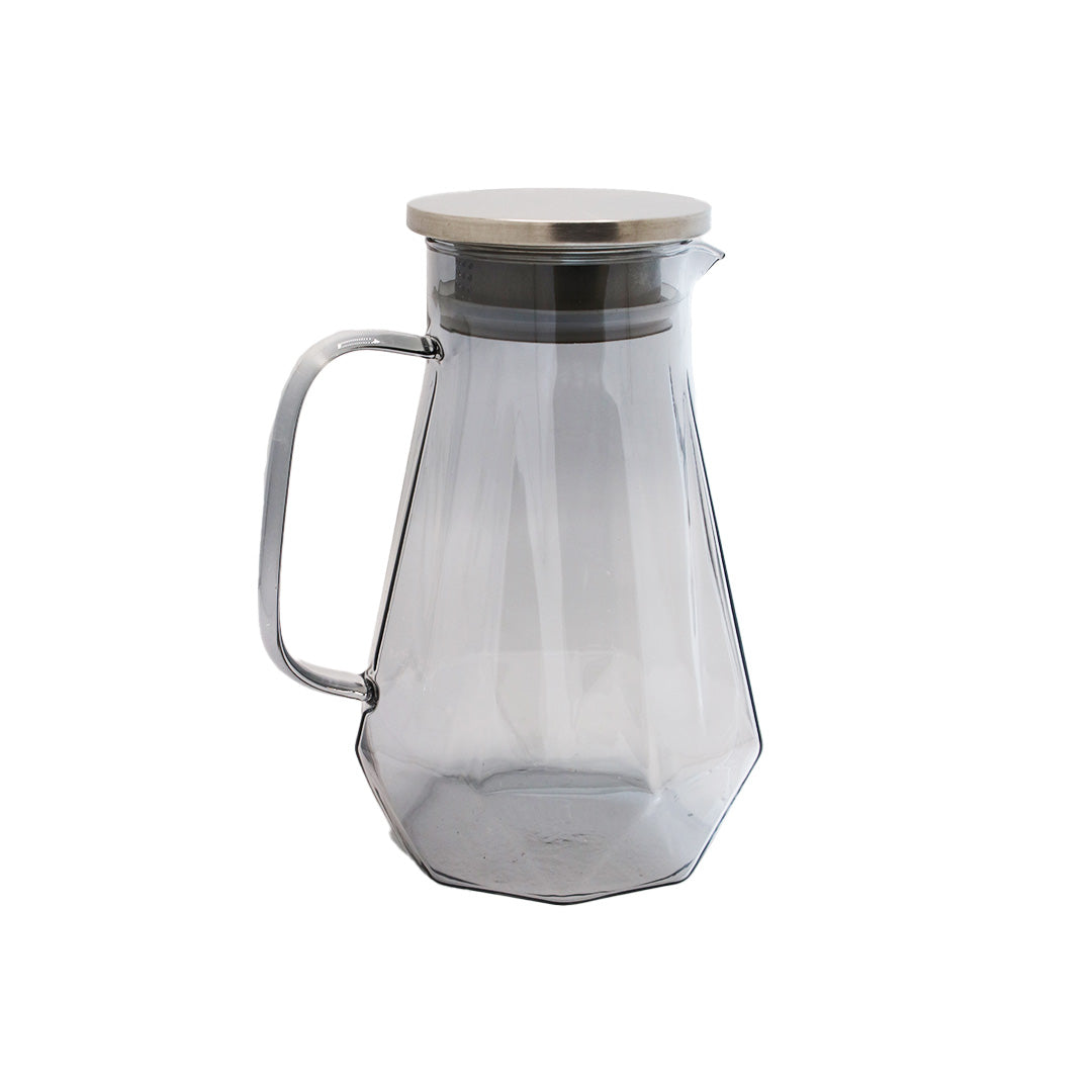 Jug Glass 1.5L Tinted 20X9Cm Borosilicate