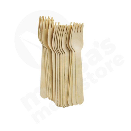 Party Fork 50Pcx16Cm Bamboo