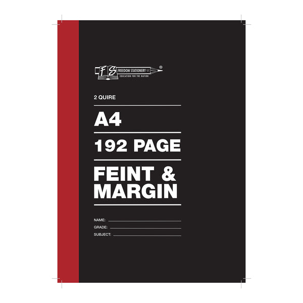 Fs Counter Book 2 Quire 192 Page Feint & Margin – MoosasMegaStore