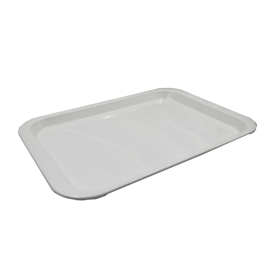 Melamine Tray 44X31Cm Rectangle  White