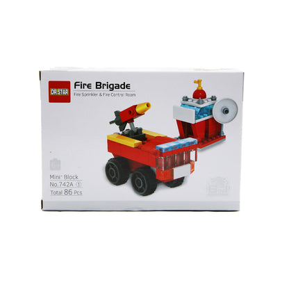 Toys Blocks 91Pc Fire Brigade 742