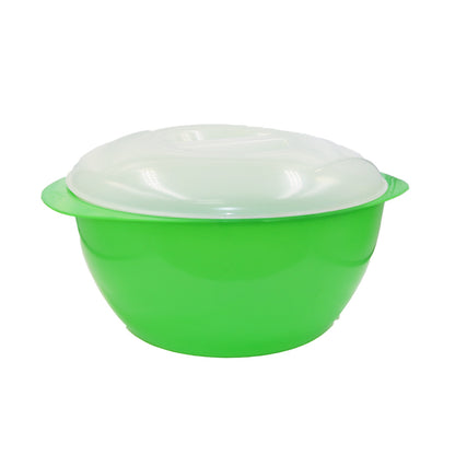 Bowl Salad With Lid Extra  Large  Olive