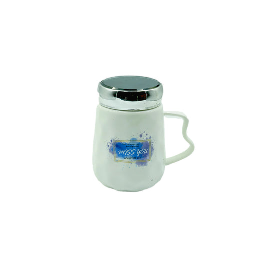 Mug Image 420Ml W/Mirror Lid