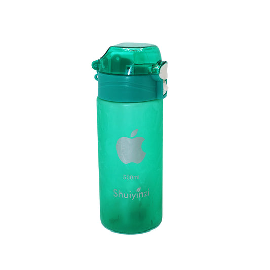 Water Bottle 500Ml/15Cm With Straw