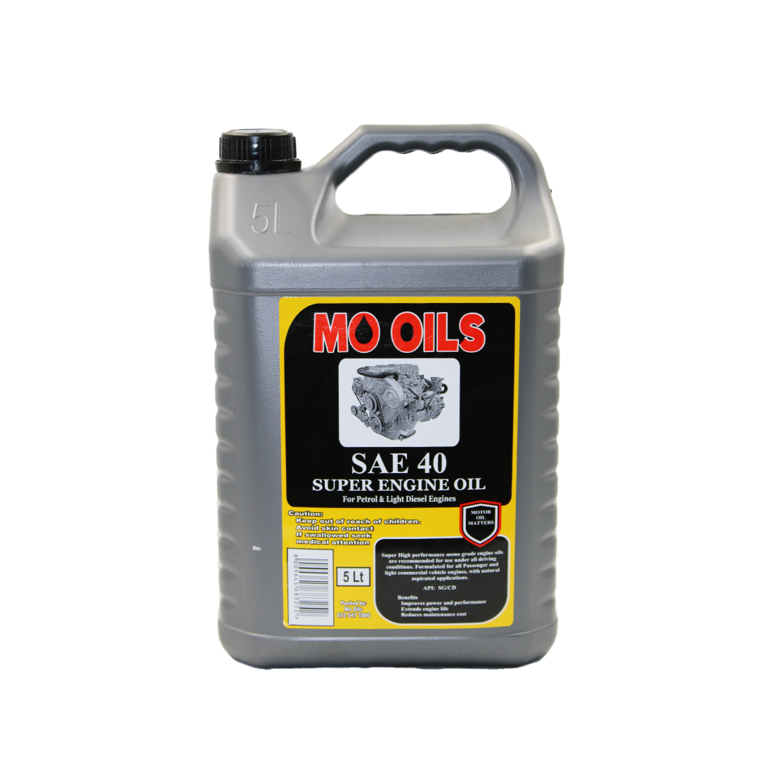 Engine Oil 5Lt Sae40 Mo Oils