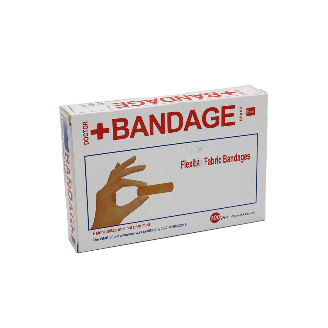 Bandage 100Pc Plastic / Fabric Doctor