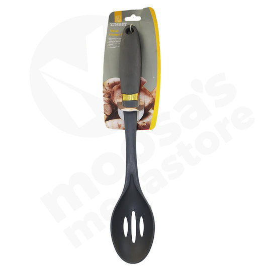 Rice Spoon Slotted 33Cm Grey Handle