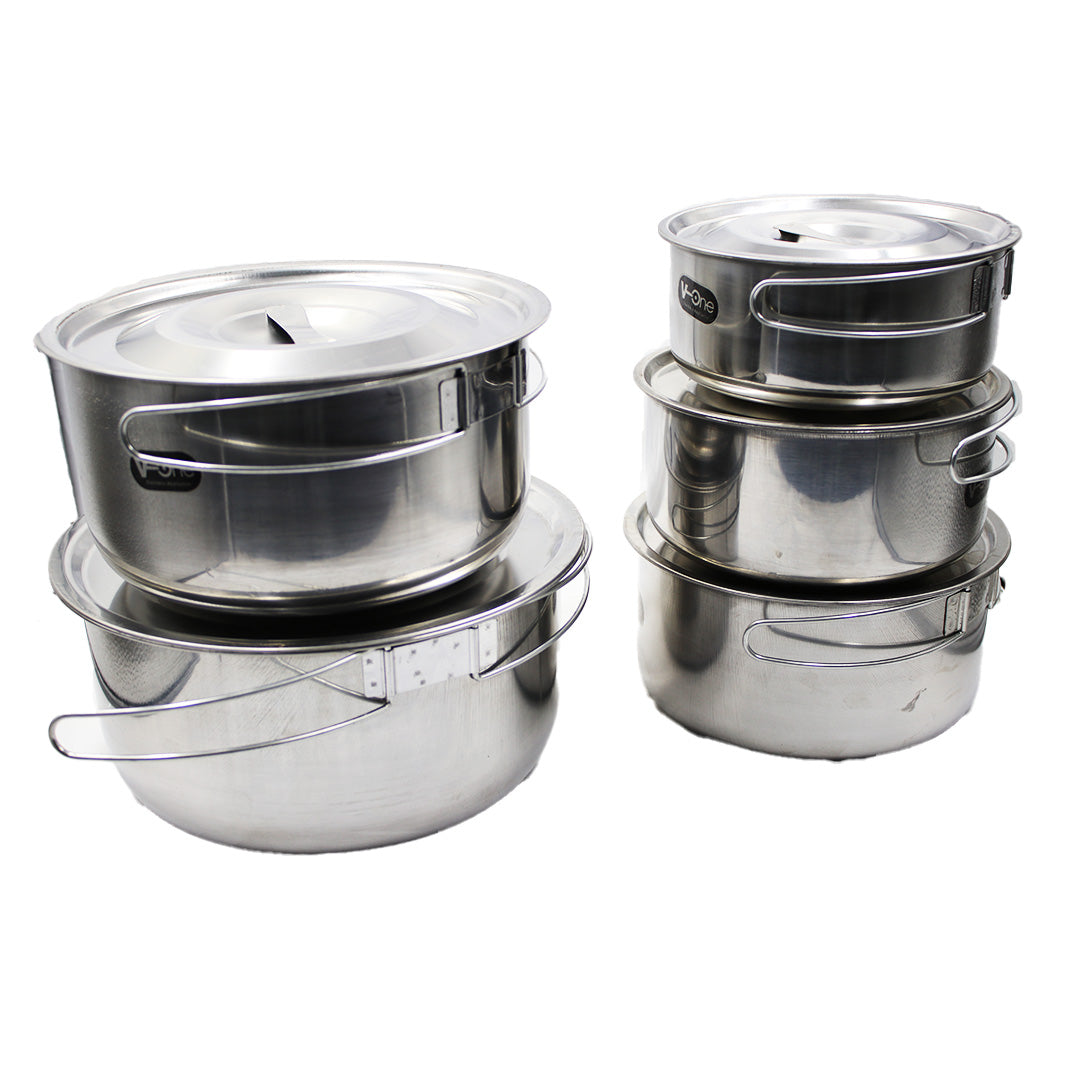 Stock Pot Set 5Pc V-One Tti