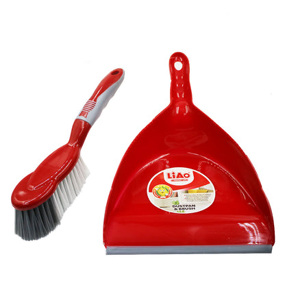 Dustpan & Brush Set 2Pc Liao C130007