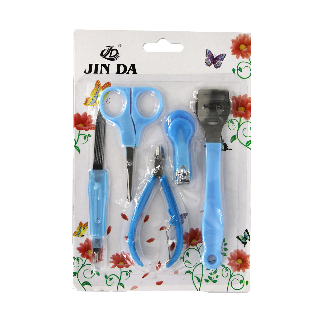 Manicure Set 5Pc Jin Da Carded