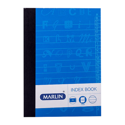 Marlin Index Book (A-Z) 144Page