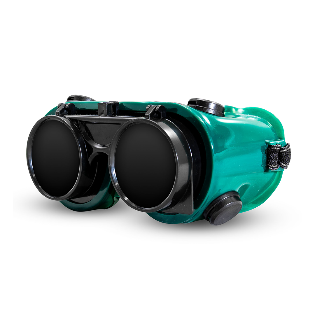 Welding Goggles Rnded Flip Aki