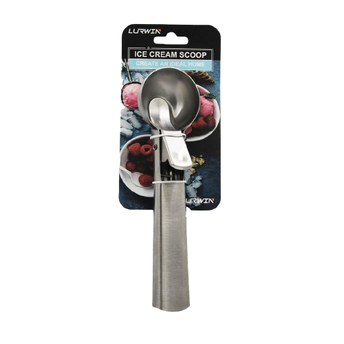 Ice Cream Scoop Stainless Steel  With Triger Vocen