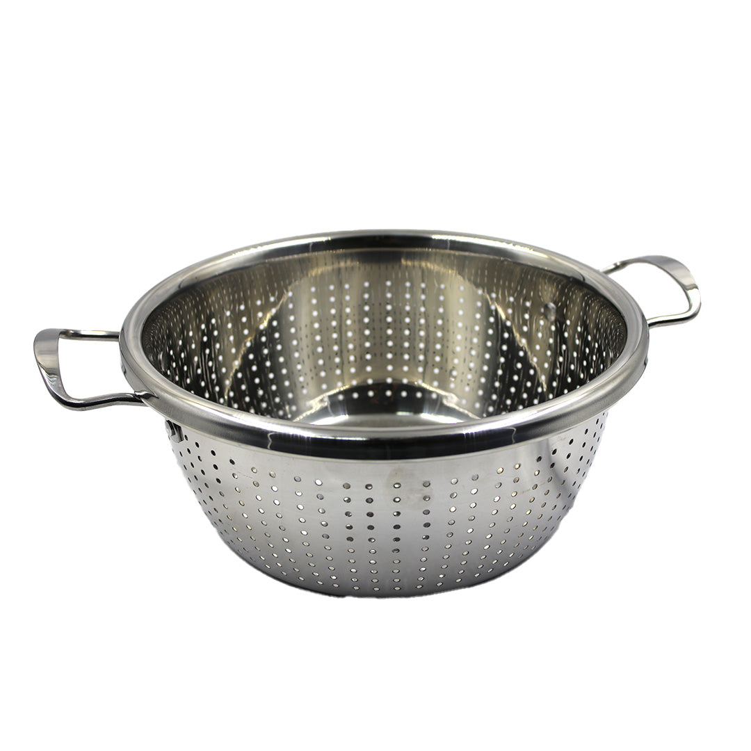 Colander 26X11Cm Stainless Steel  Deep 2Handle