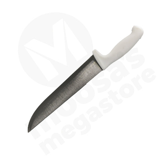 Knife Chef 10In White Plastic Handle