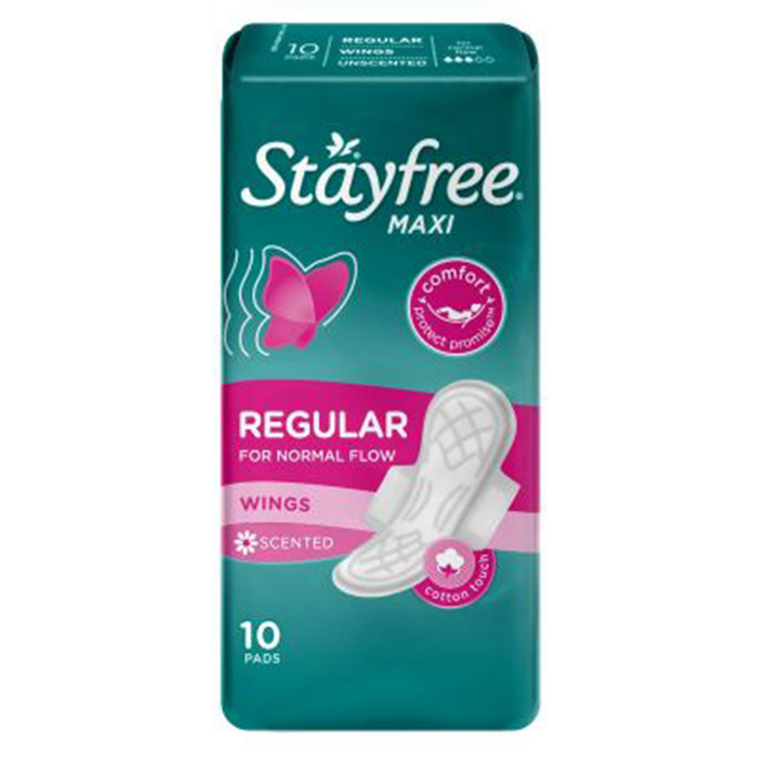 Stay Free Sanitary Pads 10'S