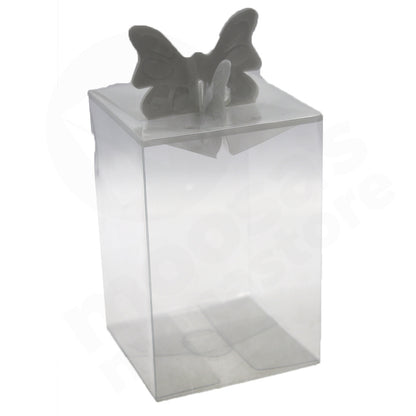 Gift Box 10Pc Diy 15X10X10Cm Pvc Clear Butterfly