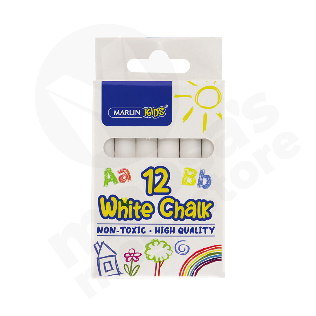 Marlin Chalk 12Pc White