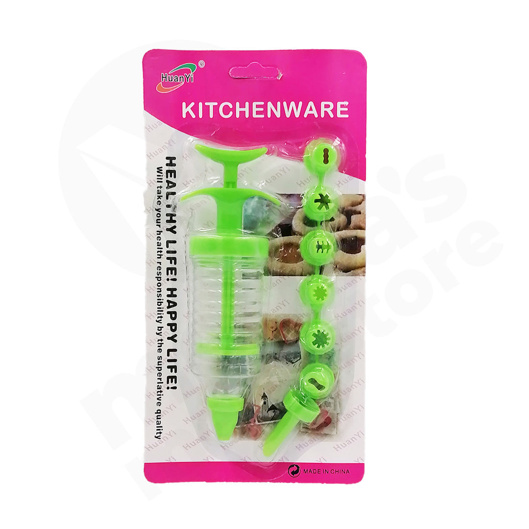 Cake Decorator Set With 7 Nozzles Carded