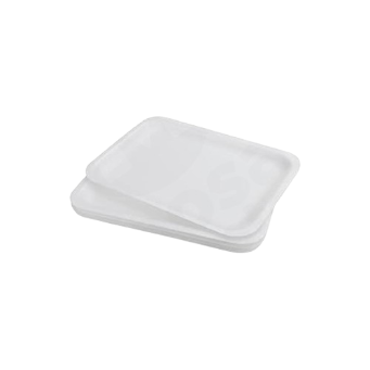 Foam Tray 25Pc 70 White No Lid