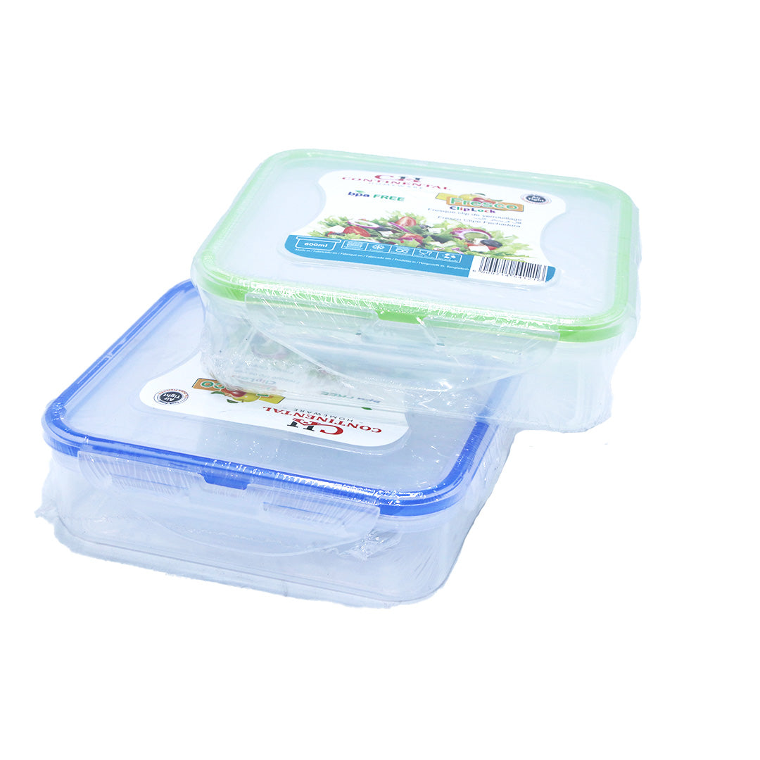 Lunch Box 600Ml Clip & Lock Ch