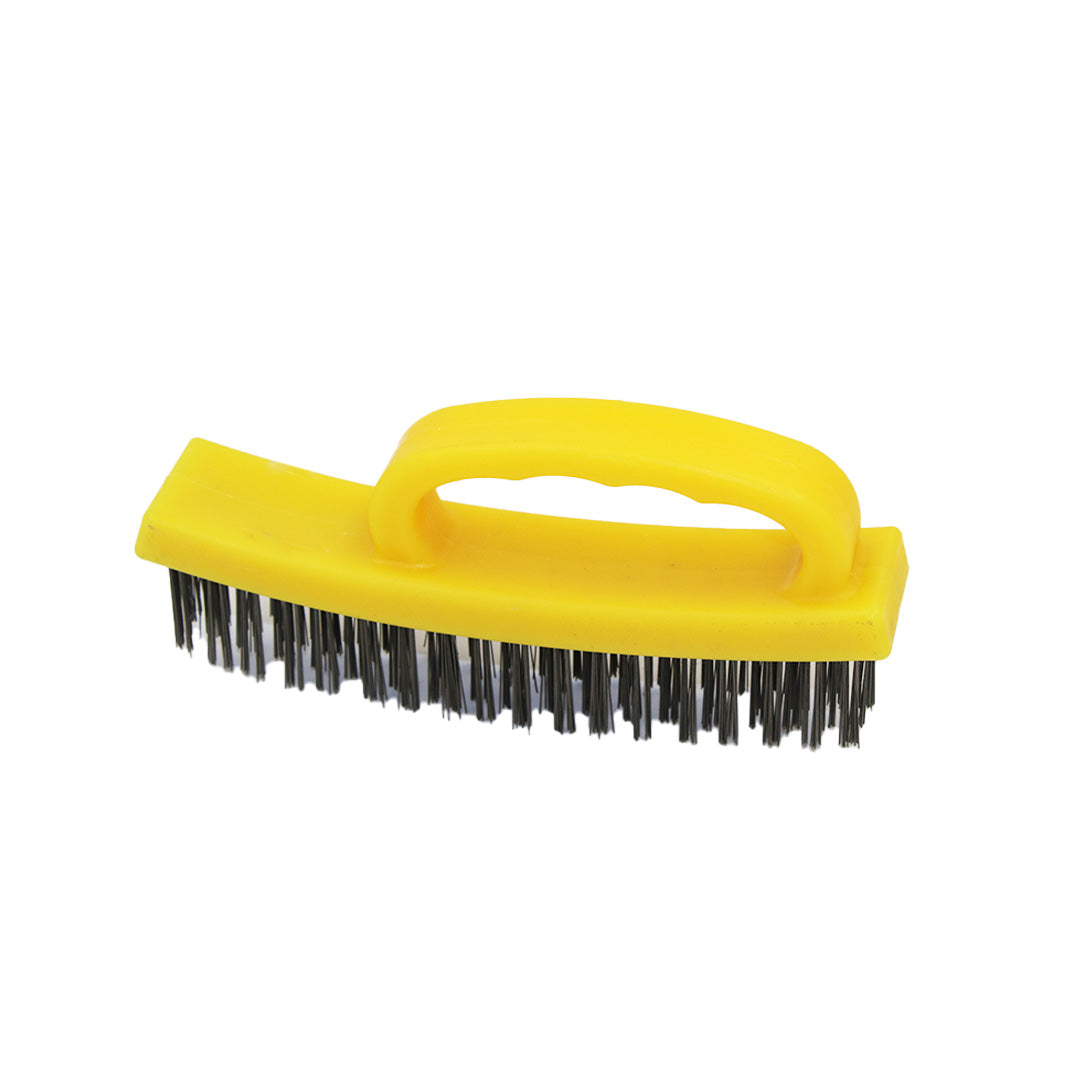 Wire Brush 16.5X3.5Cm Arch Handle Plastic Pro Euro