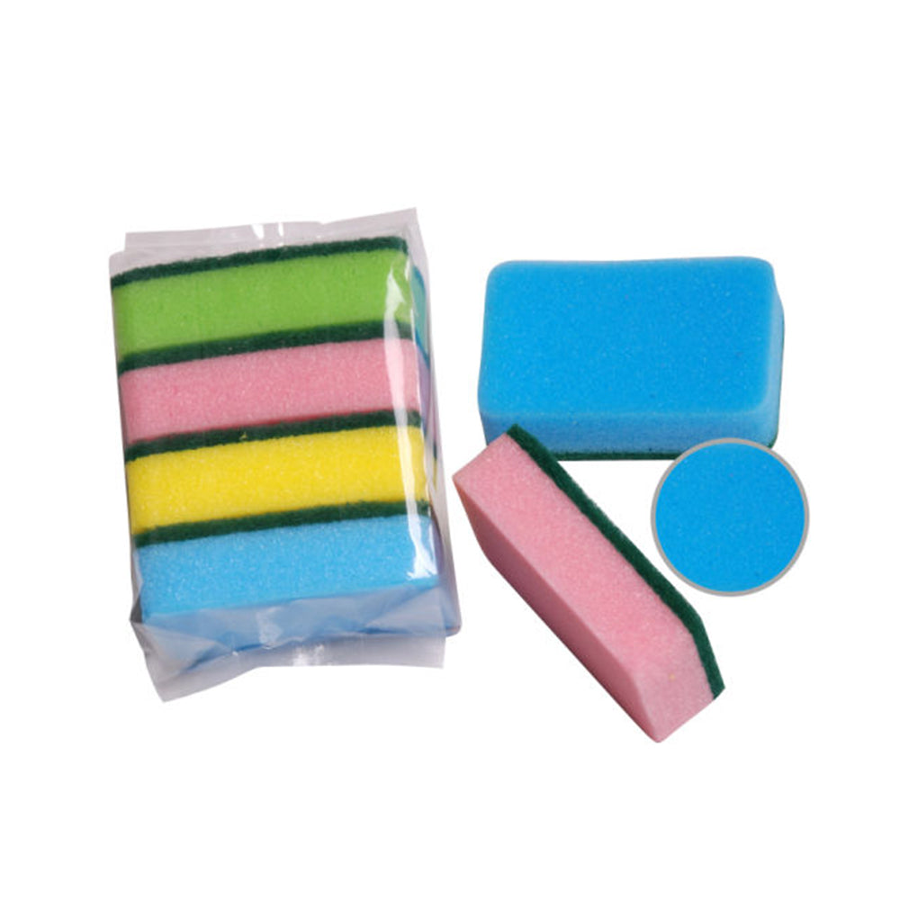 RAINBOW EASY SPONGE SCOURER 6PC