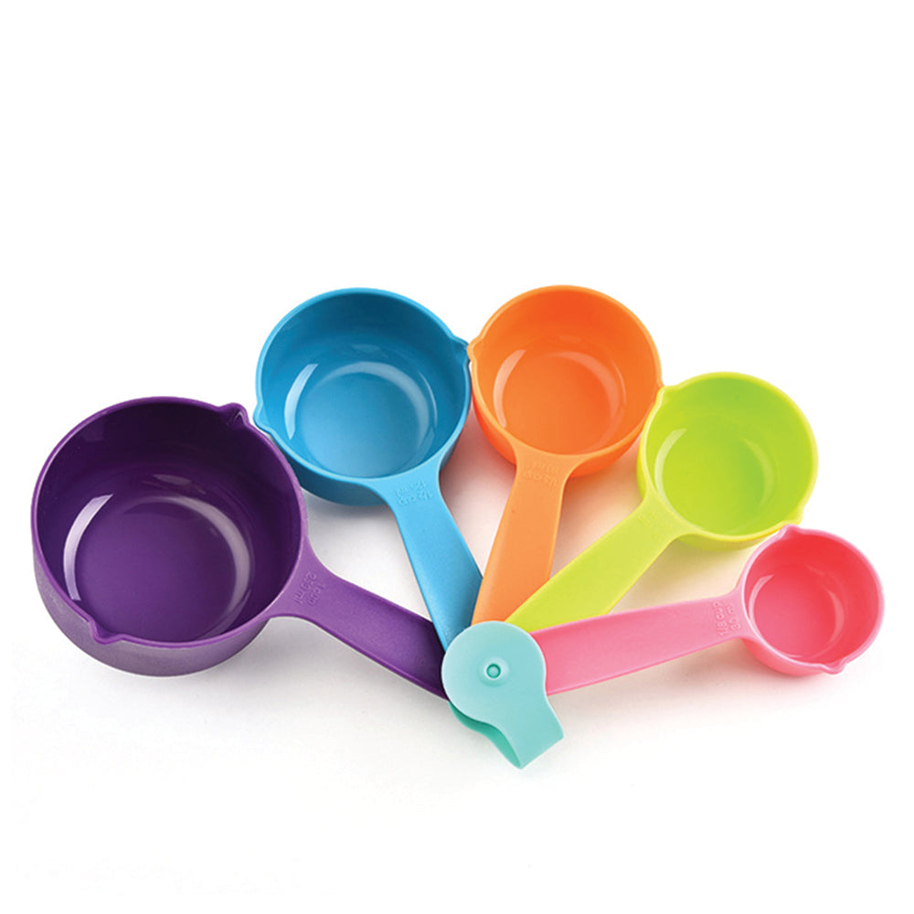 MEASURING CUP 5 PC MULTI COLOURED