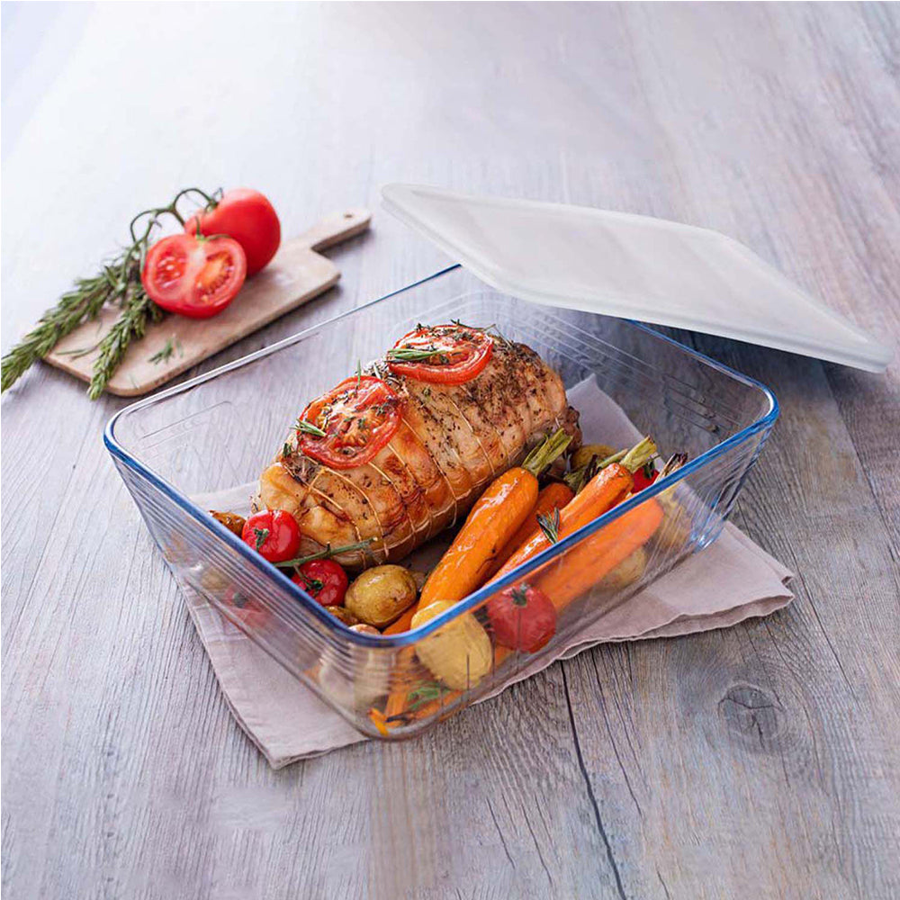 Pyrex Cook N Freeze Rectangle Dish With Lid 2.6L – MoosasMegaStore